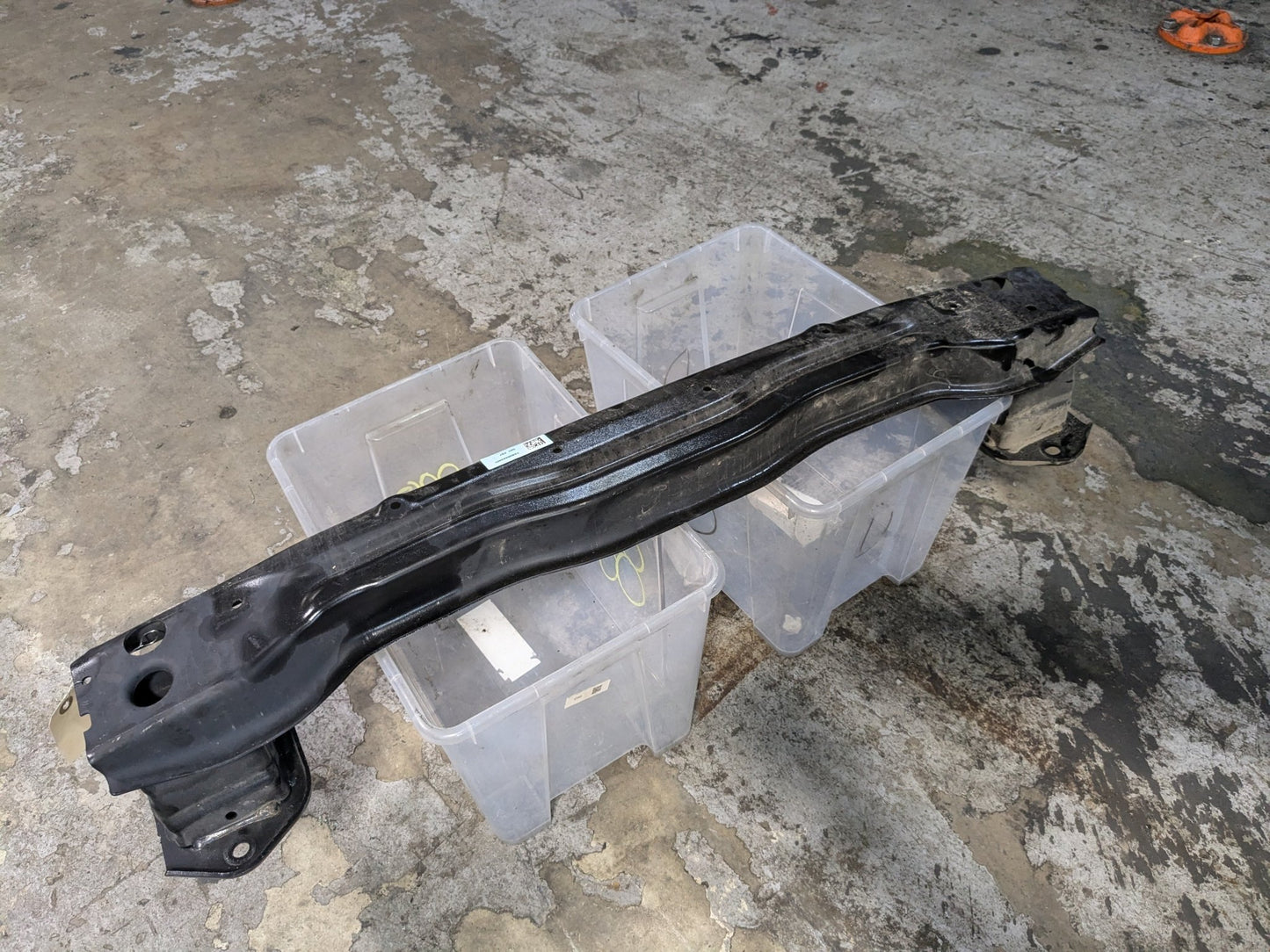 18-24 OEM BMW G01 G02 F97 X3 Rear Bumper Reinforcement Rebar Carrier Impact Bar