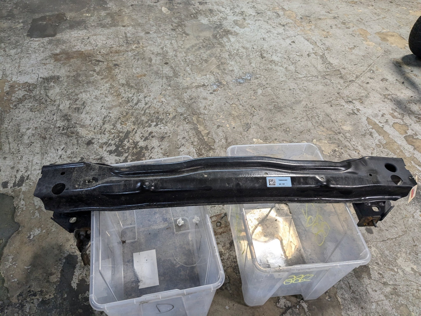 18-24 OEM BMW G01 G02 F97 X3 Rear Bumper Reinforcement Rebar Carrier Impact Bar