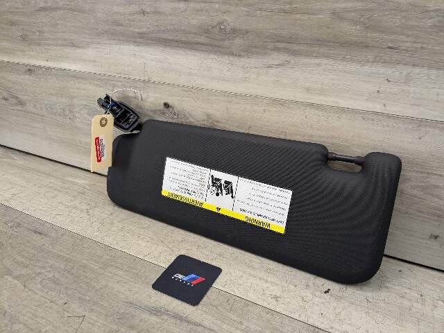 18-24 OEM BMW G01 G02 F97 F98 X3 Right Passenger Side Sun Visor Anthracite Black