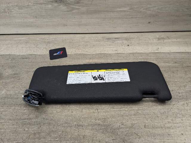 18-24 OEM BMW G01 G02 F97 F98 X3 X4 Left Driver Side Sun Visor Anthracite Black