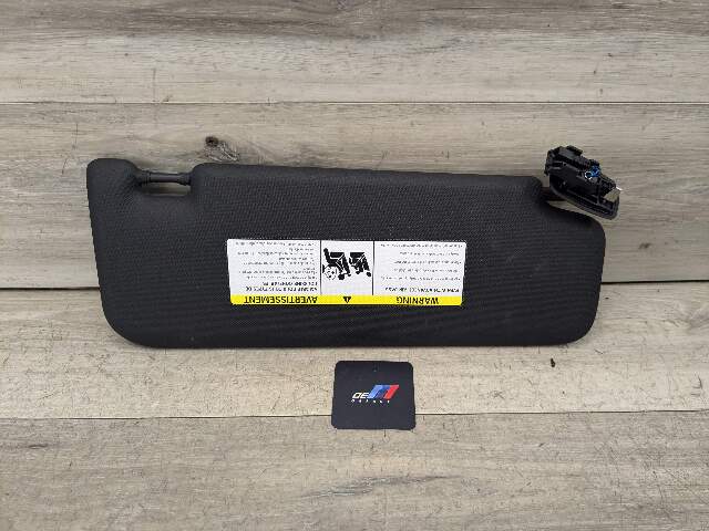 18-24 OEM BMW G01 G02 F97 F98 X3 X4 Left Driver Side Sun Visor Anthracite Black
