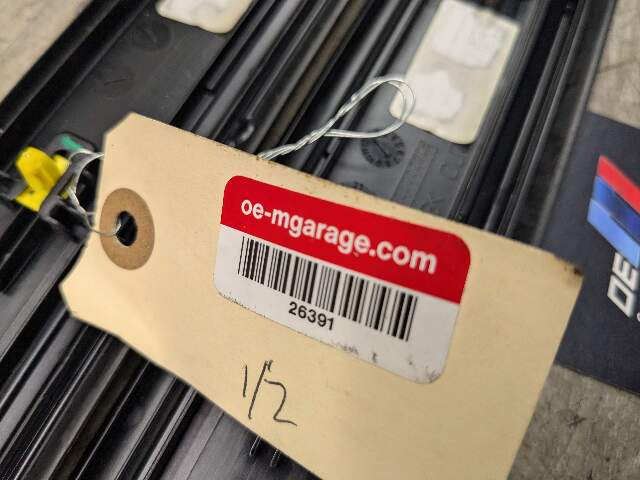 *19-21 OEM BMW G20 G21 M340i Front Left Right Door Sill Plate Molding Trim PAIR