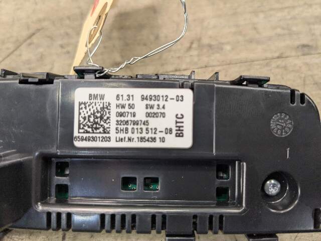 OEM BMW G20 G22 G23 G26 G80 G82 G83 Rear AC Air Climate Control Switch Module