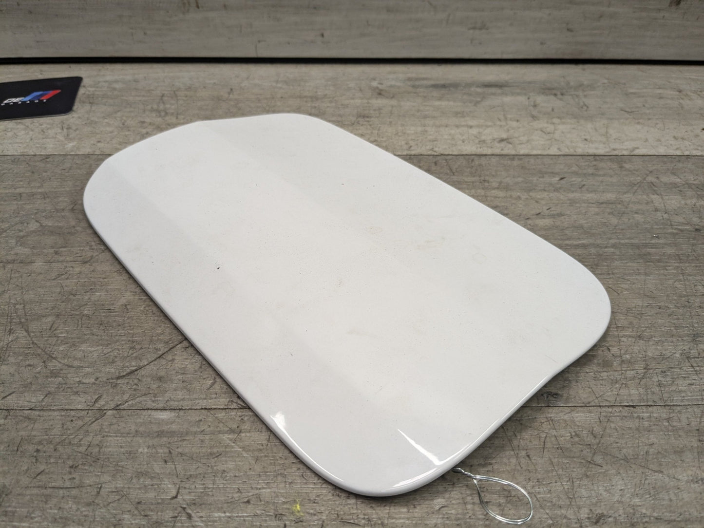 OEM BMW G20 G80 330 M340 M3 Rear Fuel Gas Tank Flap Filler Lid Cover Cap White