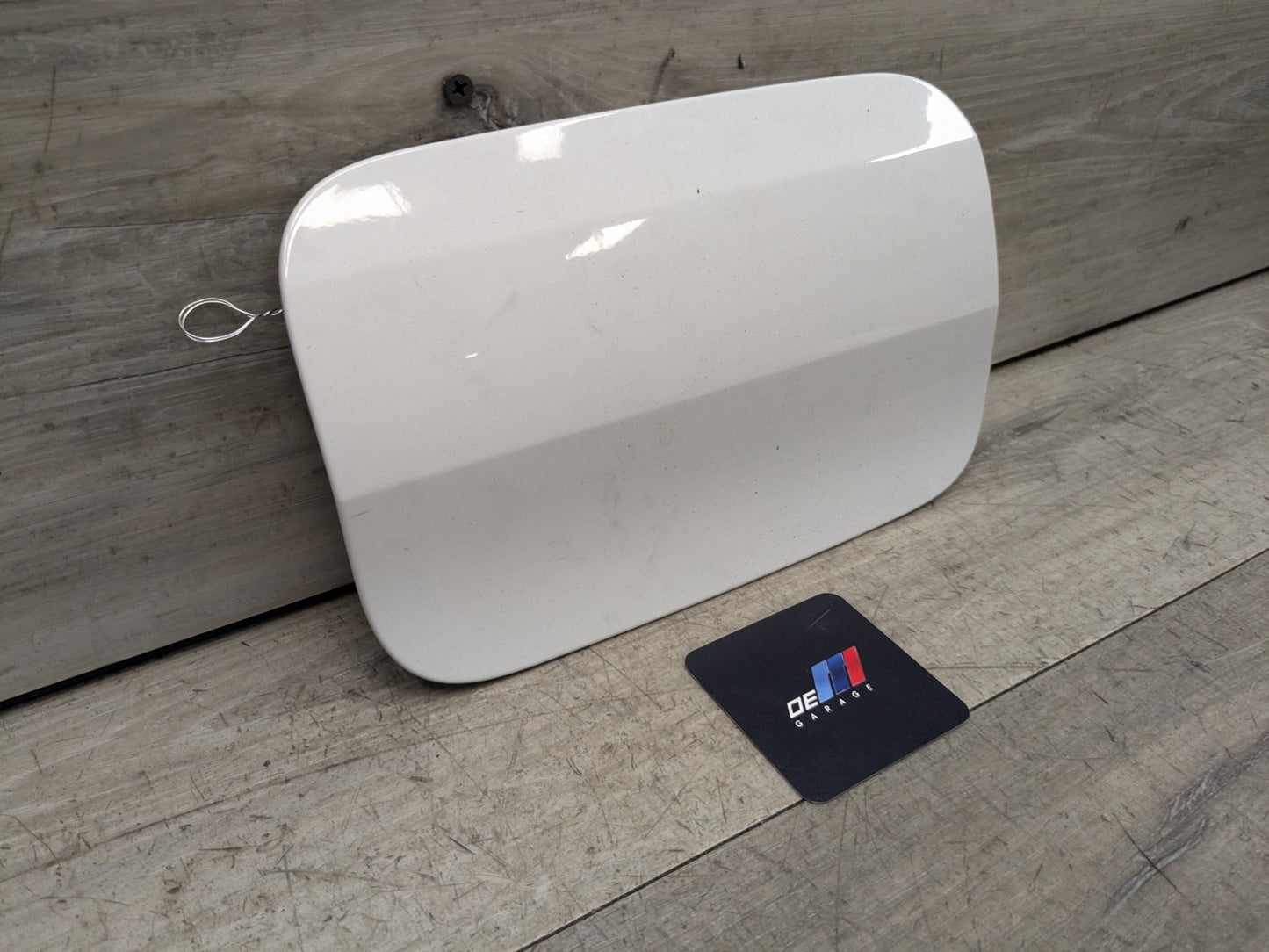 OEM BMW G20 G80 330 M340 M3 Rear Fuel Gas Tank Flap Filler Lid Cover Cap White