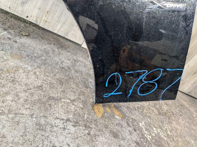 06-11 OEM BMW E90 328 335 Sedan Left Driver Side Fender Panel Black 2