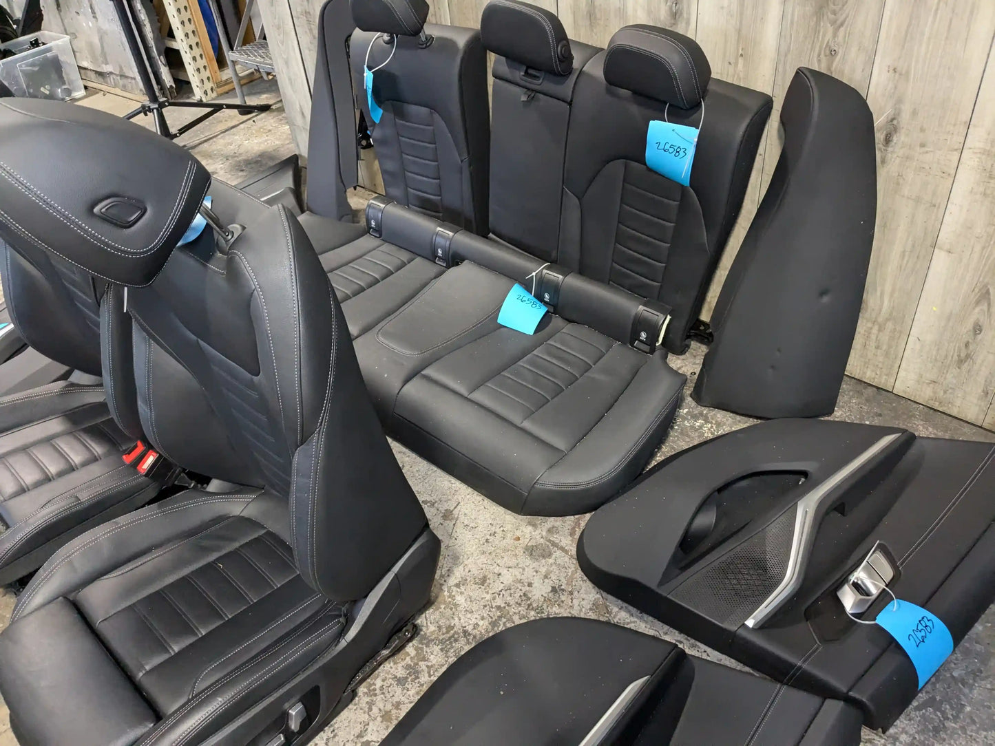 *NOTE* OEM BMW G20 330 M340 Driver Passenger Seats Door Panel Interior Leather