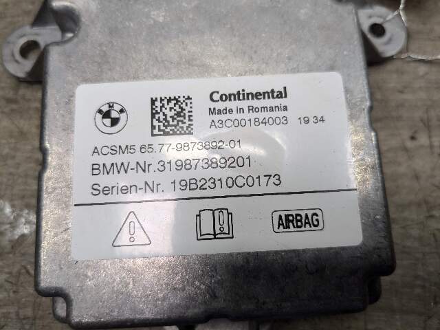 19-24 OEM BMW G20 G22 G23 G29 ICM Domain SRS Safety Airbag Control Module Unit