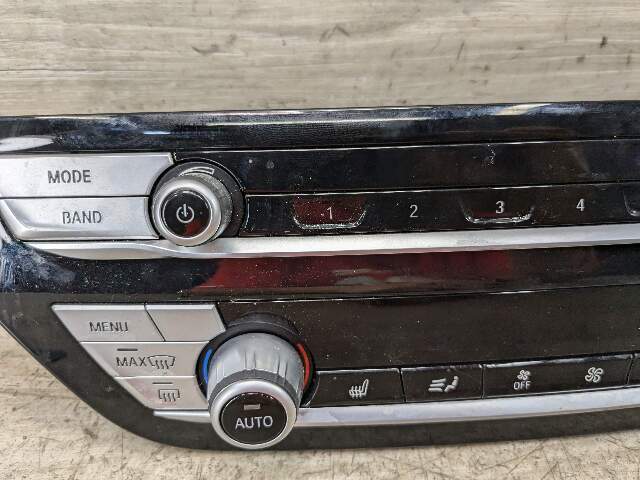 OEM BMW G01 F97 X3 X3M AC Switch Heater Climate Control Panel Radio Media Button