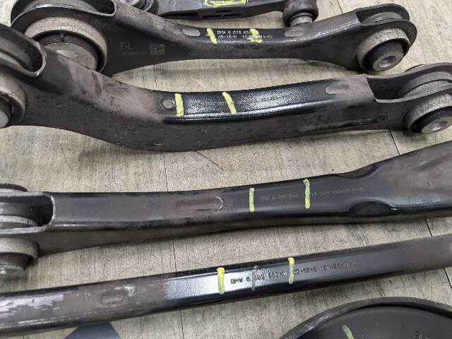 19-24 OEM BMW G29 Z4 30 M40 REAR Left Driver Side Upper Lower Control Arm SET