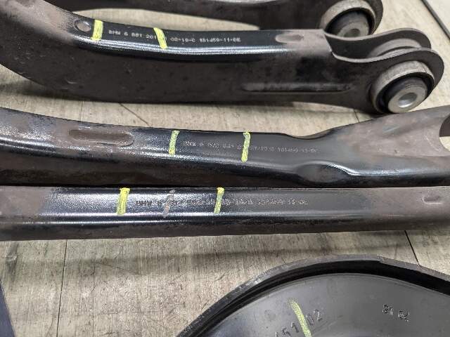 19-24 OEM BMW G29 Z4 30 M40 REAR Left Driver Side Upper Lower Control Arm SET