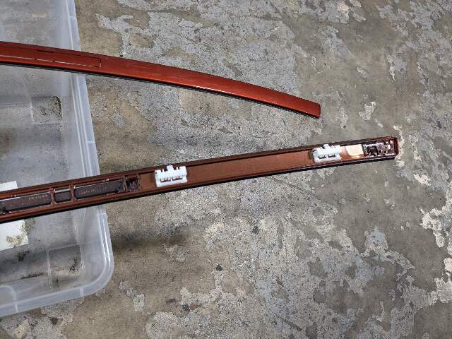 19-24 OEM BMW G20 330 M340 Left Right Roof Drip Molding Trim Cover Orange SET