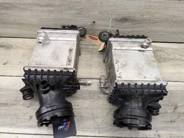 16-19 OEM BMW G30 M550 G12 750 N63R Turbocharger Intercooler Air Cooler SET