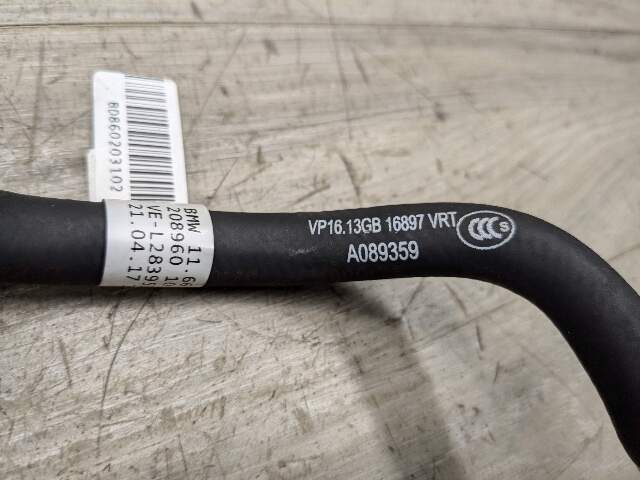 OEM BMW G11 G12 G30 M550 750 Alpina B7 Engine N63R Vacuum Hose Tube Pipe Line