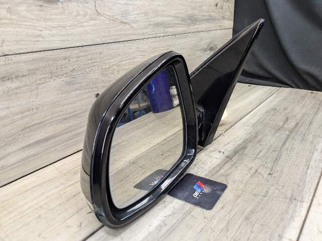 *15-19 OEM BMW F16 X6 Left Driver Side Mirror Assembly Camera Blind Spot Black