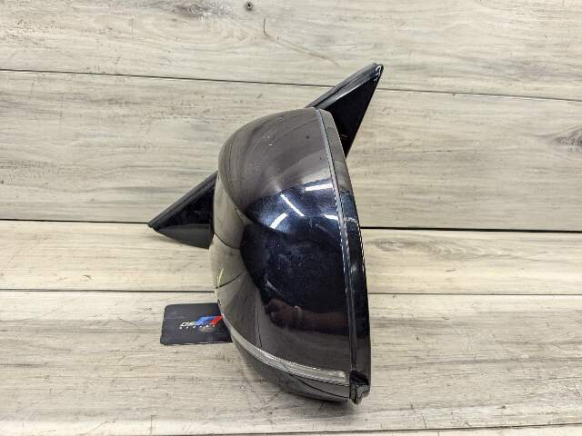 *15-19 OEM BMW F16 X6 Left Driver Side Mirror Assembly Camera Blind Spot Black