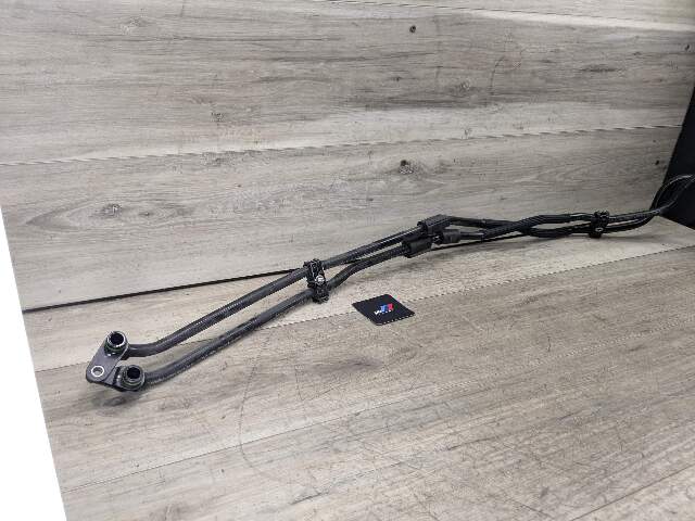 14-19 OEM BMW F16 F15 X5 X6 N55 AWD Transmission Oil Cooler Hose Tube Pipe SET
