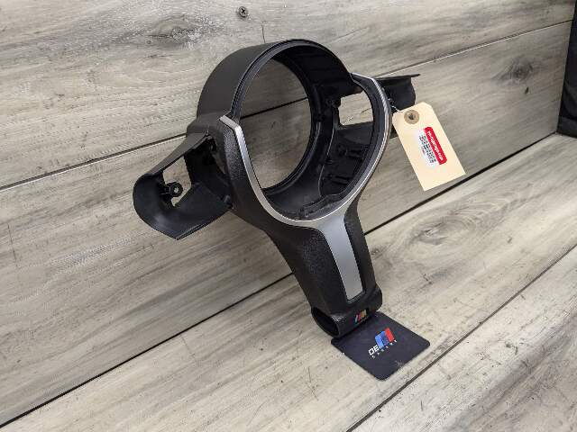 14-19 OEM BMW F15 F16 X5 X6 M Sport Steering Wheel Trim Bezel Cover