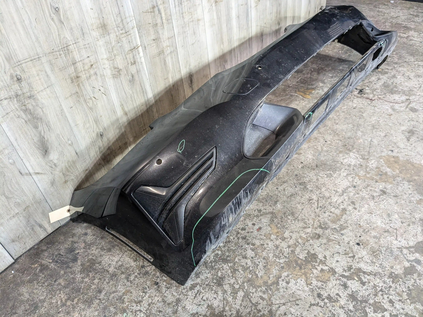 DAMAGE* 19-21 OEM BMW G20 G21 330 Front Bumper Cover Panel Black 475