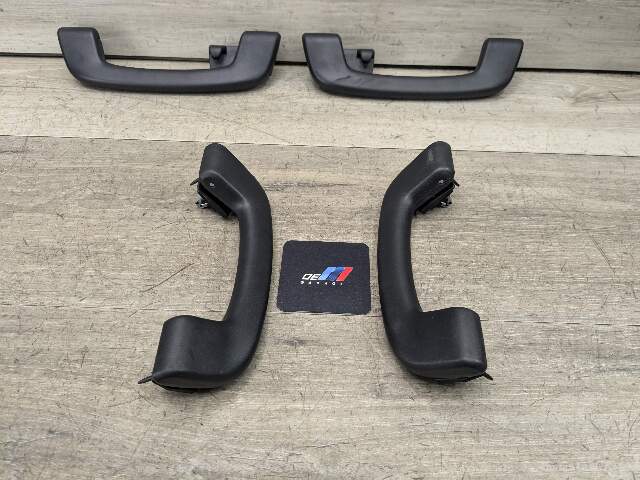 17-23 OEM BMW G30 520 530 540 M550 Interior Roof Top Grab Handle SET Black