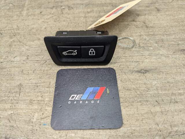 OEM BMW F16 G12 F36 F10 F15 F85 M5 G01 F97 X3 Rear Trunk Lid Center Lock Switch