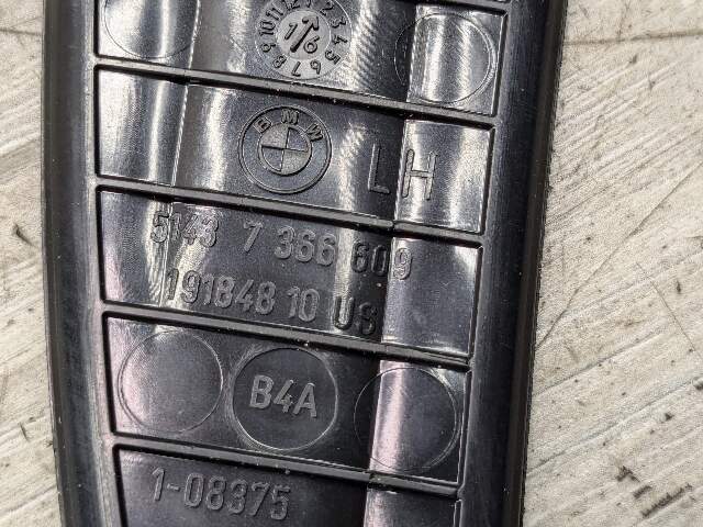 OEM BMW F15 F16 F85 F86 X5 X6 X5M Rear Left Right Compartment Interior Mat Foam