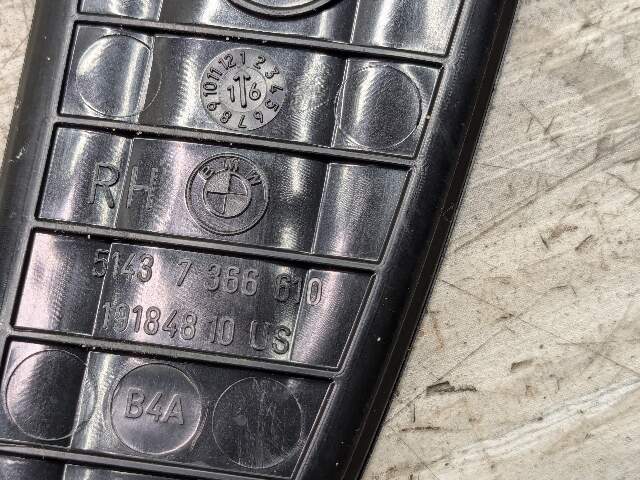 OEM BMW F15 F16 F85 F86 X5 X6 X5M Rear Left Right Compartment Interior Mat Foam