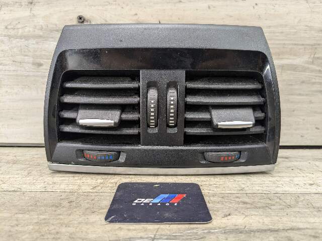 14-19 OEM BMW F15 F16 F85 F86 X5 X6 Rear AC Air Conditioning Vent Grille Black