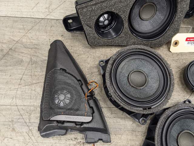 *DENT* OEM BMW F15 F16 F85 F86 X5 X6 Stereo Audio Speakers Top Harman Kardon SET