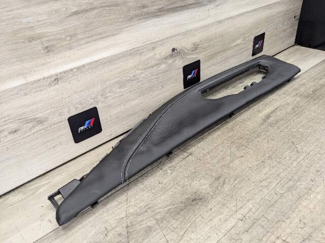 14-19 OEM BMW F15 F16 X5 X6 F85 F86 Nappa Leather Upper Dash Screen Trim Panel