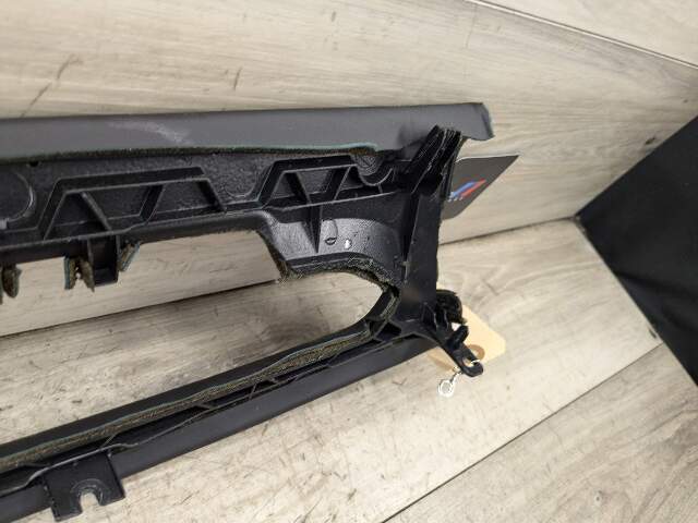14-19 OEM BMW F15 F16 X5 X6 F85 F86 Nappa Leather Upper Dash Screen Trim Panel