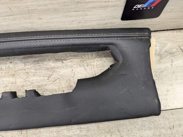 14-19 OEM BMW F15 F16 X5 X6 F85 F86 Nappa Leather Upper Dash Screen Trim Panel