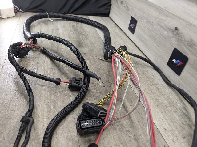15-19 OEM BMW F16 X6 Engine N55 AUTOMATIC Transmission Wiring Wire Harness