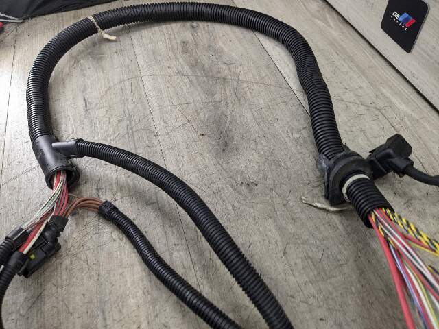 15-19 OEM BMW F16 X6 Engine N55 AUTOMATIC Transmission Wiring Wire Harness