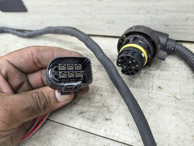 15-19 OEM BMW F16 X6 Engine N55 AUTOMATIC Transmission Wiring Wire Harness