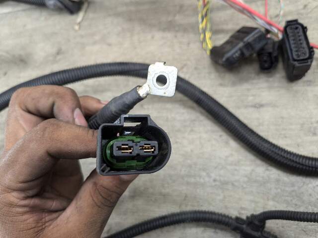 15-19 OEM BMW F16 X6 Engine N55 AUTOMATIC Transmission Wiring Wire Harness