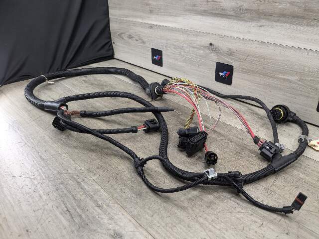15-19 OEM BMW F16 X6 Engine N55 AUTOMATIC Transmission Wiring Wire Harness