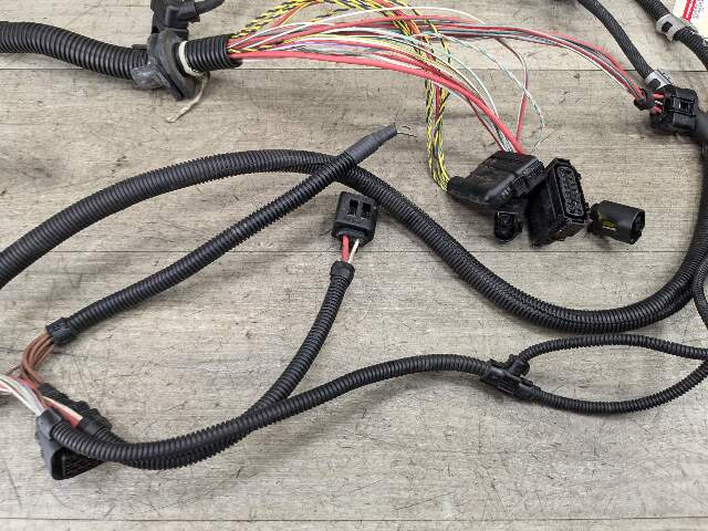 15-19 OEM BMW F16 X6 Engine N55 AUTOMATIC Transmission Wiring Wire Harness
