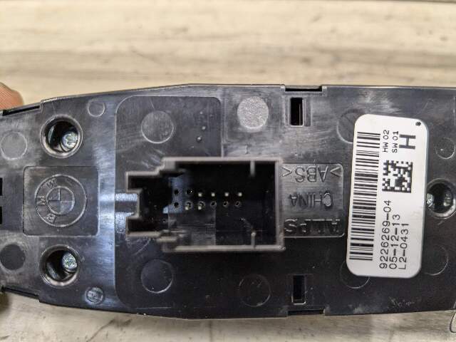 14-20 OEM BMW F32 F82 M4 Left Driver Side Master Window Switch Power Fold