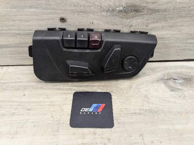 OEM BMW F22 F23 F32 F33 Front Left Driver Power Seat Adjustment Control Switch