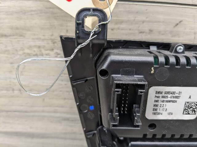 WEAR* OEM BMW F15 F85 X5 F16 F86 X6 AC Heater Control Panel Radio Media Switch