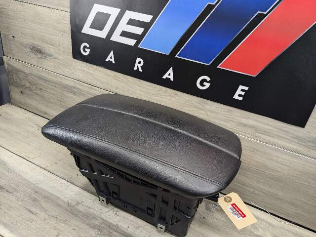 14-19 OEM BMW F15 F16 F85 F86 X5 X6 M Front Center Console Arm Rest Leather