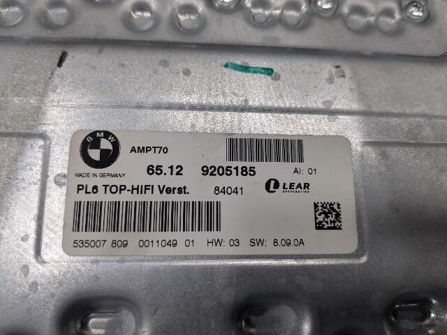 OEM BMW E70 E71 F01 F02 F25 X5 X6 Top-Hifi Stereo Sound Audio Amplifier AMP LEAR