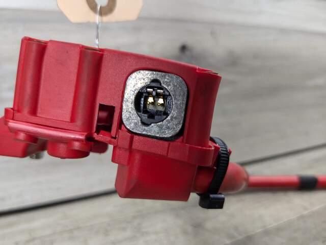 10-16 OEM BMW F10 F06 F12 F13 M6 Battery Plus Pole Terminal Positive Red Cable