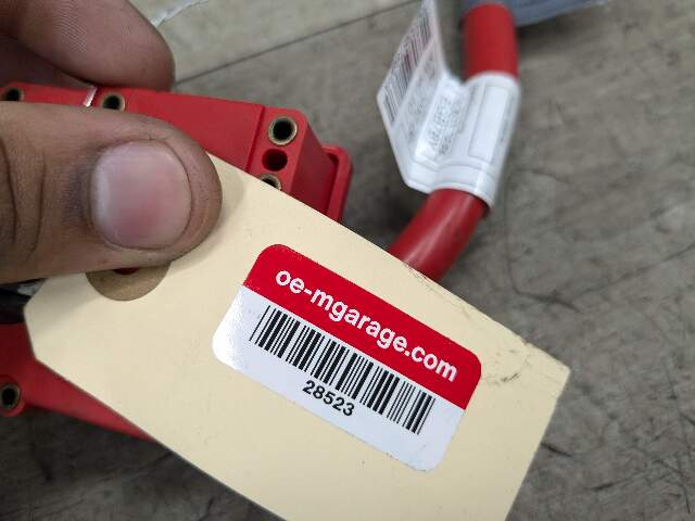 10-16 OEM BMW F10 F06 F12 F13 M6 Battery Plus Pole Terminal Positive Red Cable
