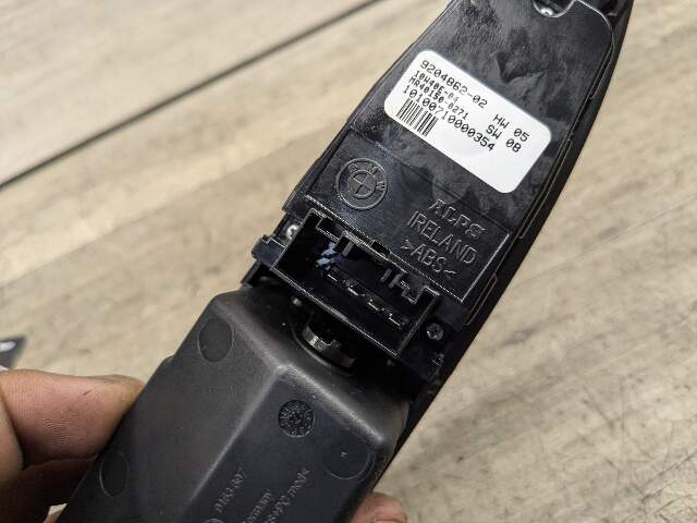 OEM BMW F07 F10 F06 M5 M6 650 Rear Window Switch Control w/ Folding Mirrors