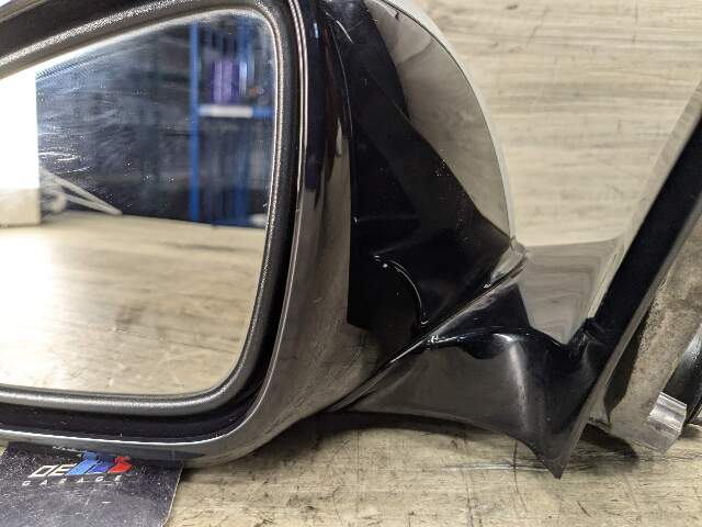 12-18 OEM BMW F30 F31 335 Left Driver Side Mirror Assembly Auto Dip Silver