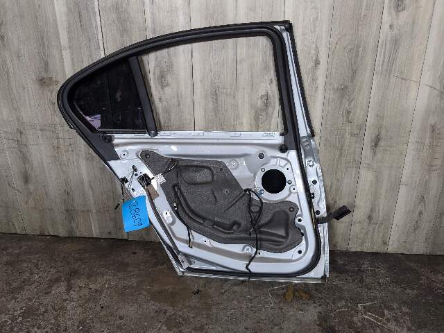 *12-18 OEM BMW F30 335 F80 M3 Sedan Rear Left Door Shell Panel Silver