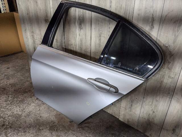 *12-18 OEM BMW F30 335 F80 M3 Sedan Rear Left Door Shell Panel Silver
