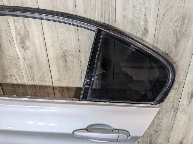 *12-18 OEM BMW F30 335 F80 M3 Sedan Rear Left Door Shell Panel Silver